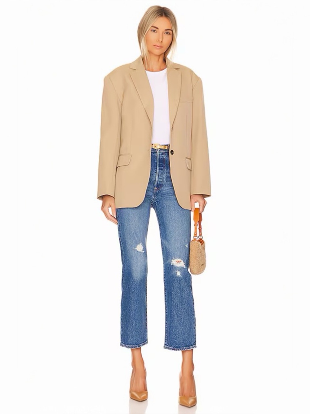 LEVI’S • Ribcage Straight Ankle Jean in Jive Tribe - Picture 11 of 11